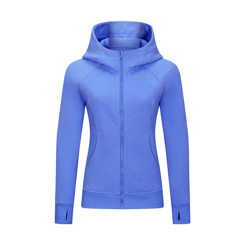 Women's Warm Hooded Sports Coat