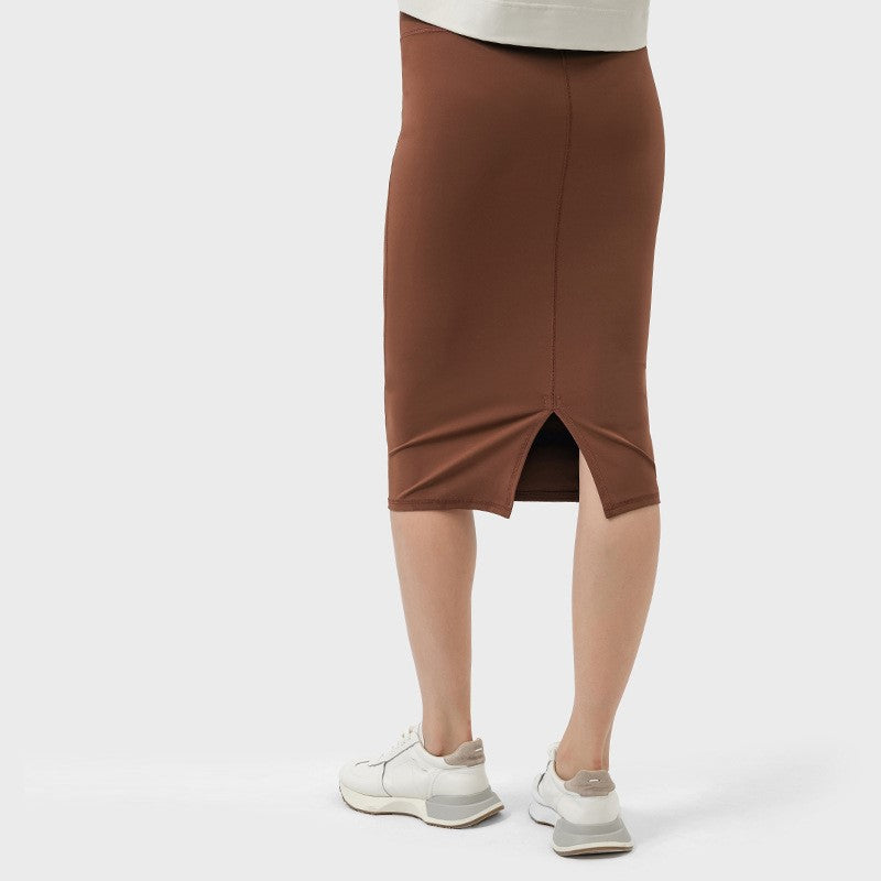 Women's Rear Slit Hip Skirt