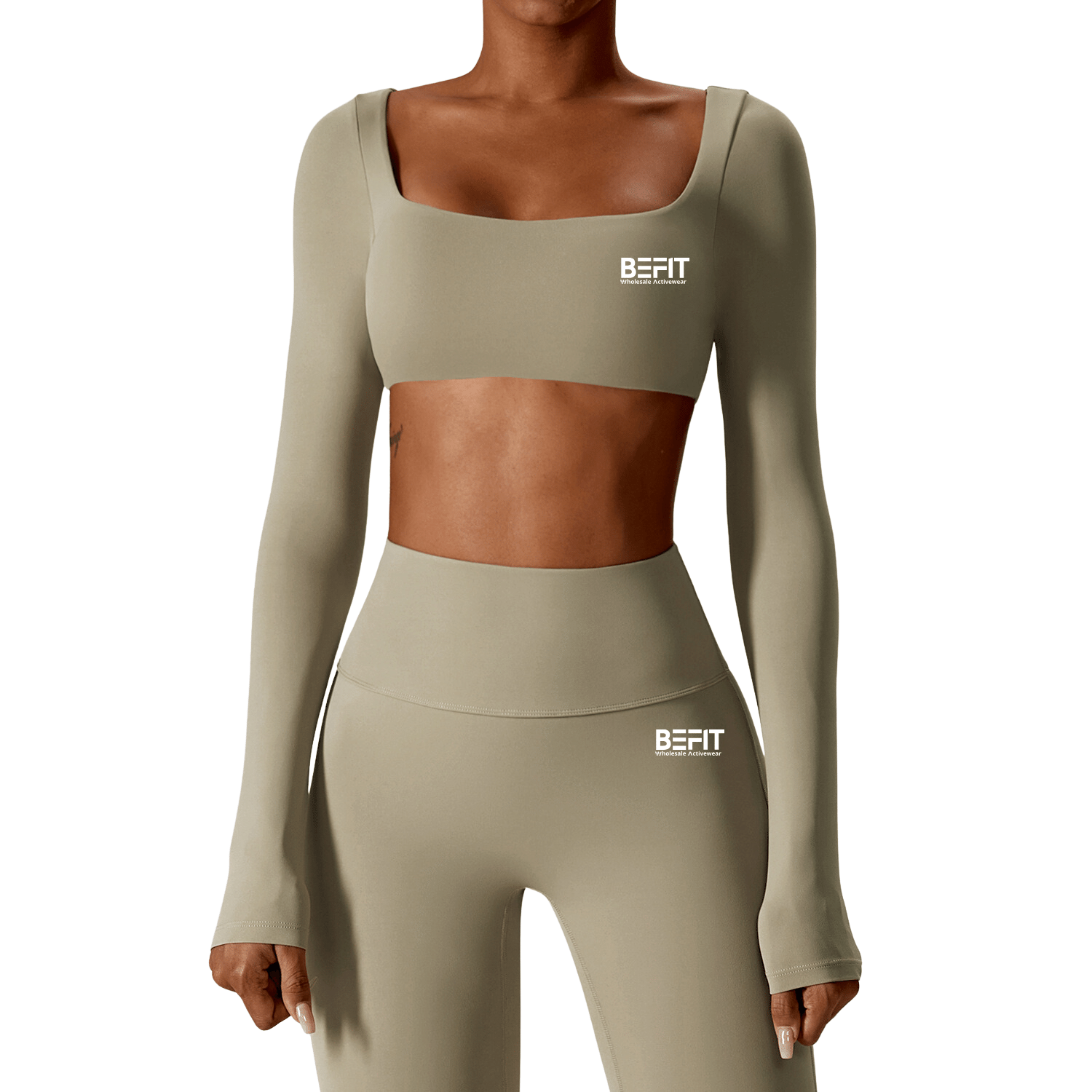 Women's Wholesale Tight Fitness Long-Sleeve Top