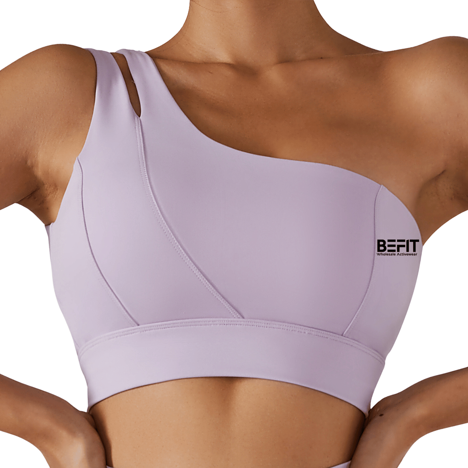 Women's Wholesale One-Shoulder Sports Bra