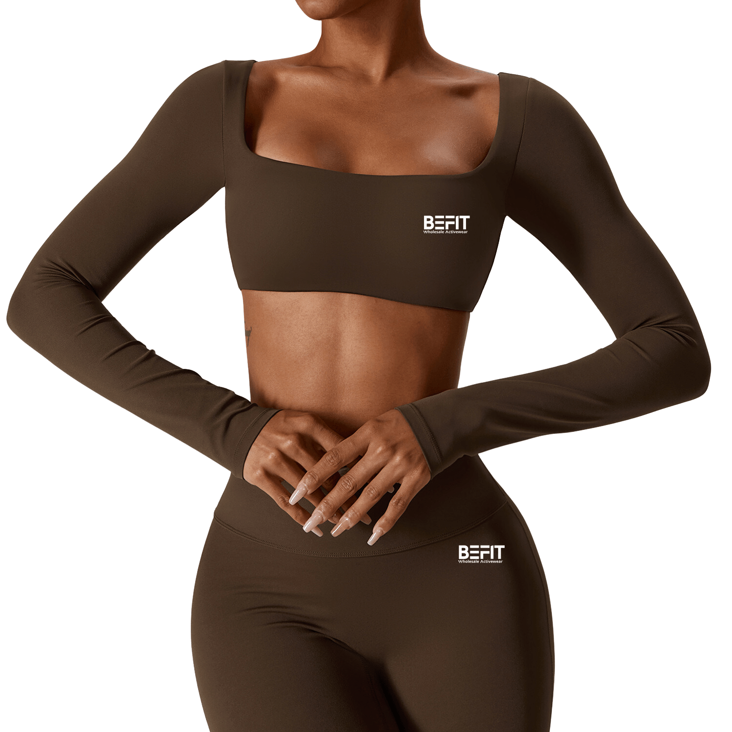 Women's Wholesale Tight Fitness Long-Sleeve Top