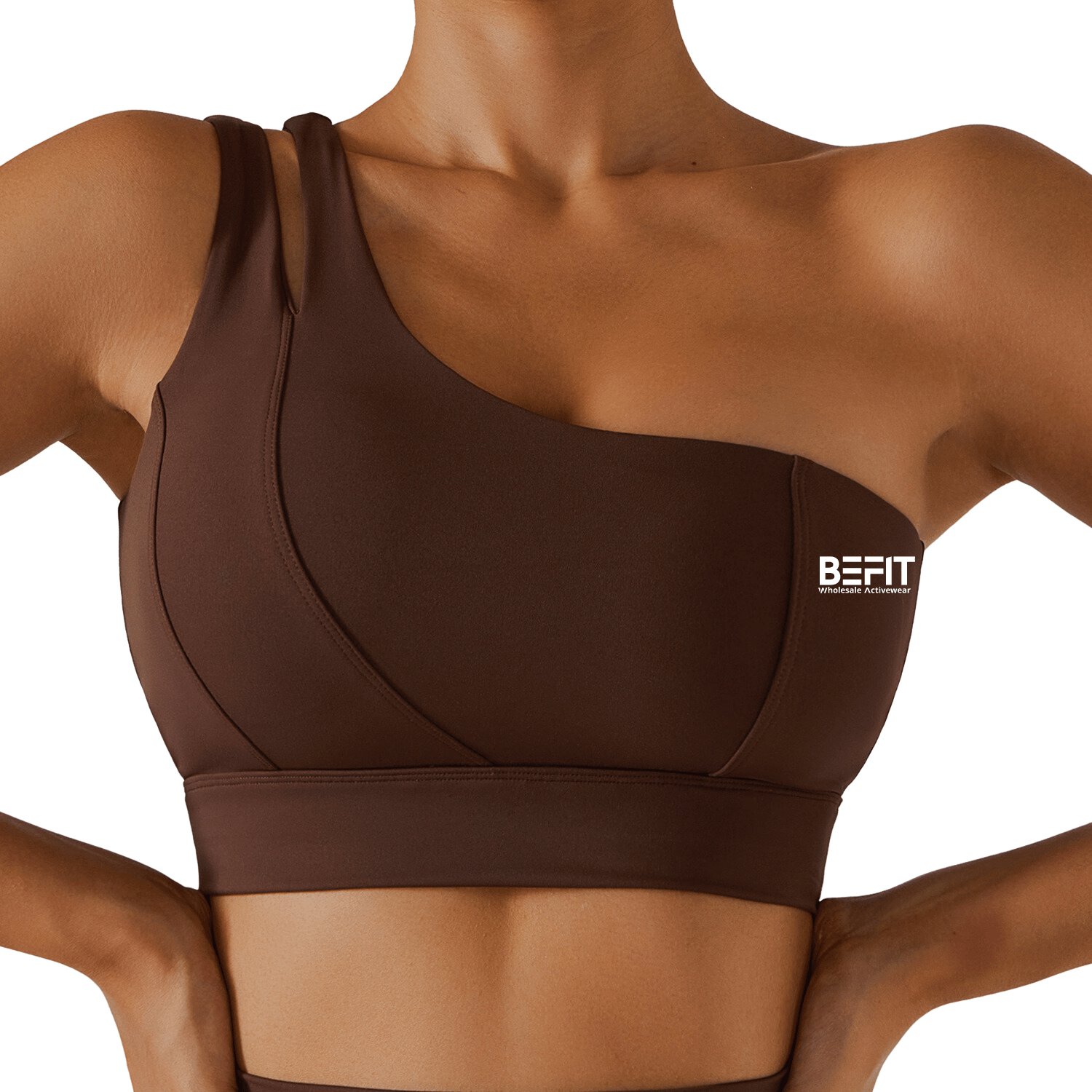 Women's Wholesale One-Shoulder Sports Bra