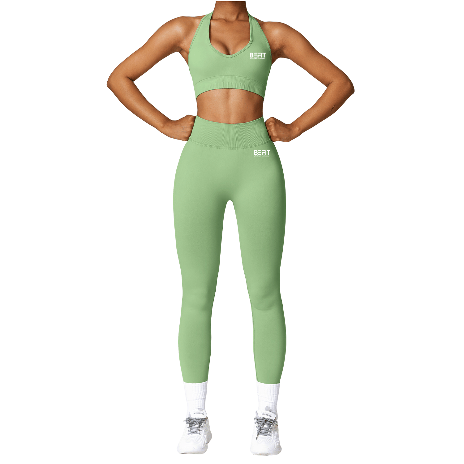 Women's Wholesale Slightly-Flared Running Sports Set