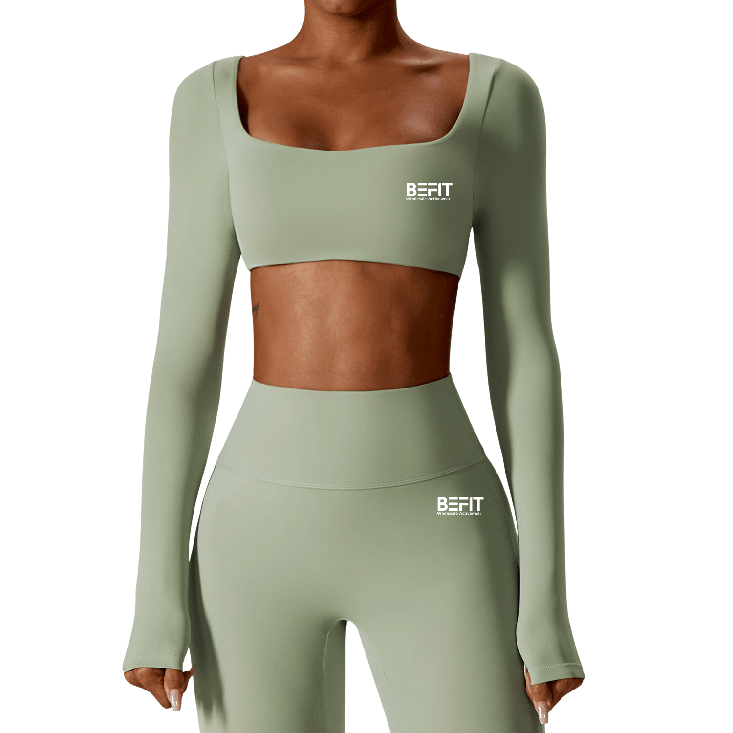 Women's Wholesale Tight Fitness Long-Sleeve Top