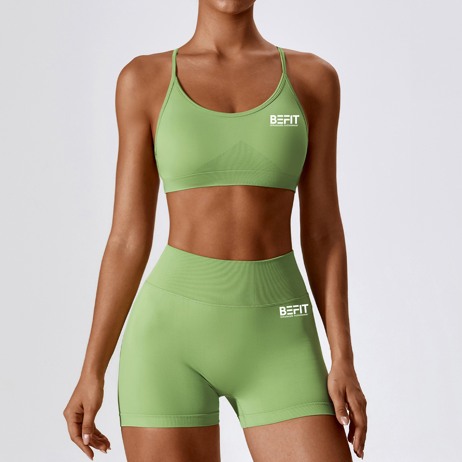 Wholesale Women's PowerPulse Gym Apparel Set